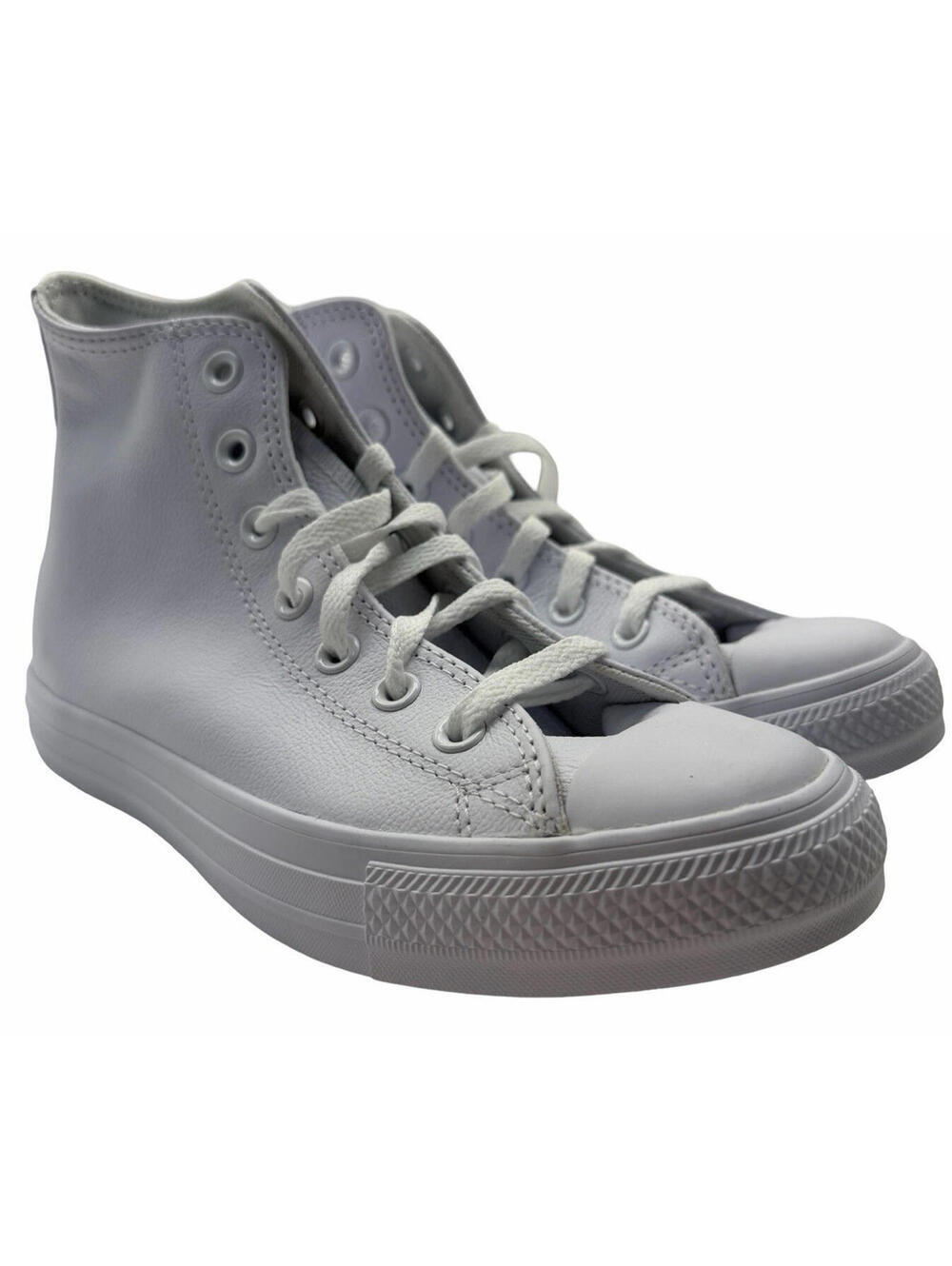 Converse Chuck Taylor Leather Hi Top Sneaker White Size 7.5 W | 5.5 M